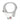 GE Multi-Link ECG Leadwire Set, 5-LD, Grabber, Mixed Length, 412681-005, 2106389-005