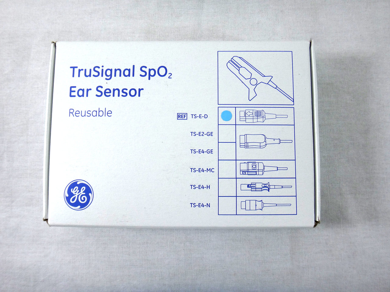 Trusignal Spo2 GE TS-E-D TruSignal SpO2 Reusable Ear Sensor – Jaken Medical Inc.